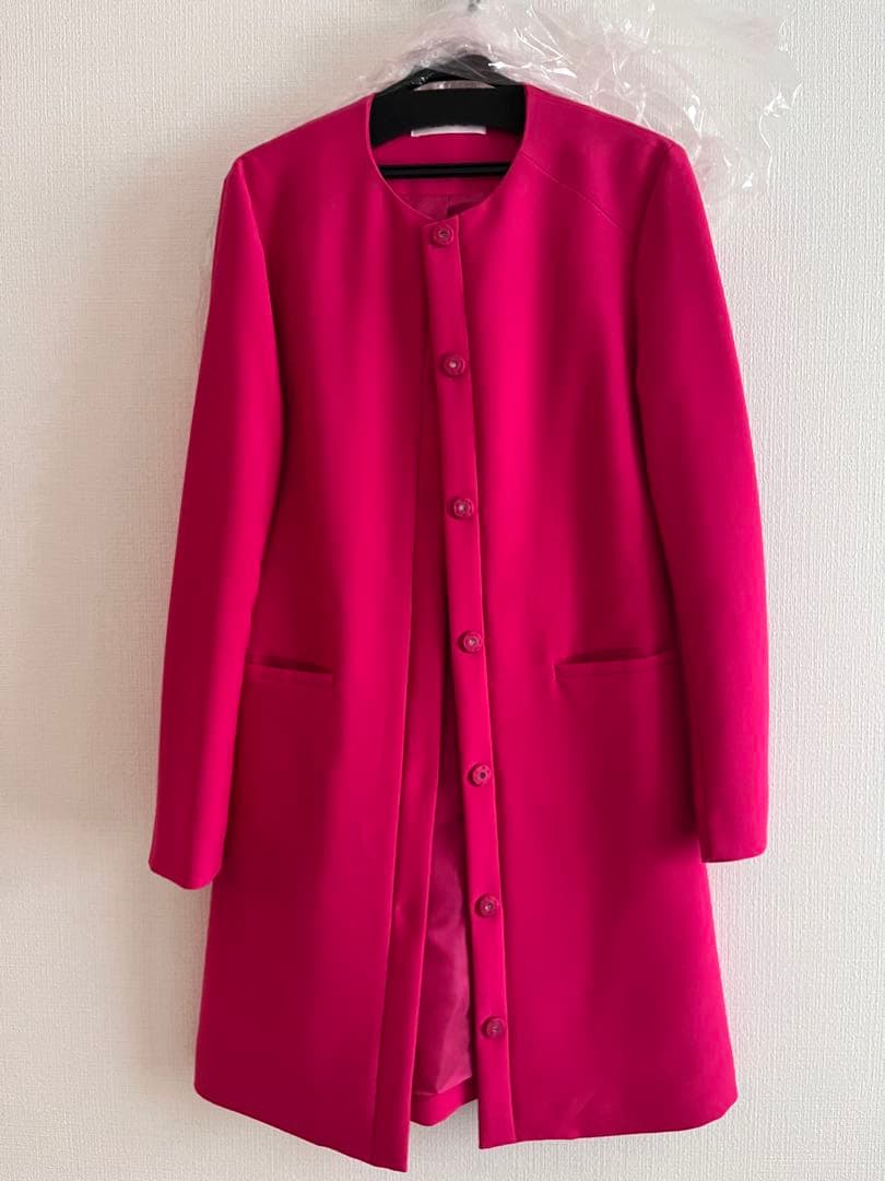 ジェンヌ パリジェンヌ　 ノーカラーコート