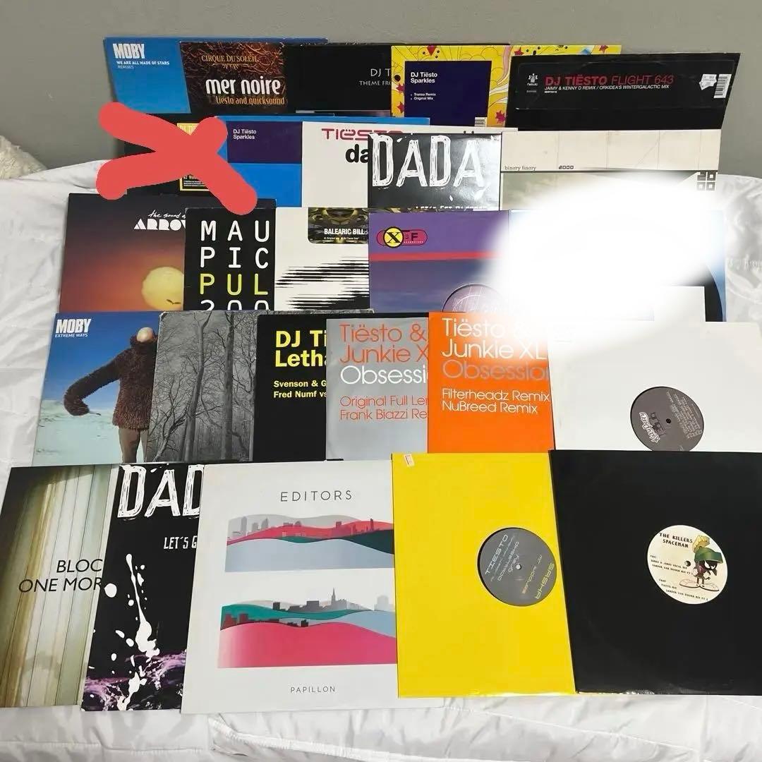 ティエスト DJ Tiestoレコードコレクション 約20枚