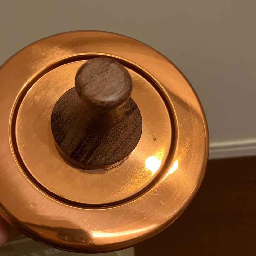 【新品　未使用】銅製ケトル 2.0L カナディアンケトル 元箱・説明書付