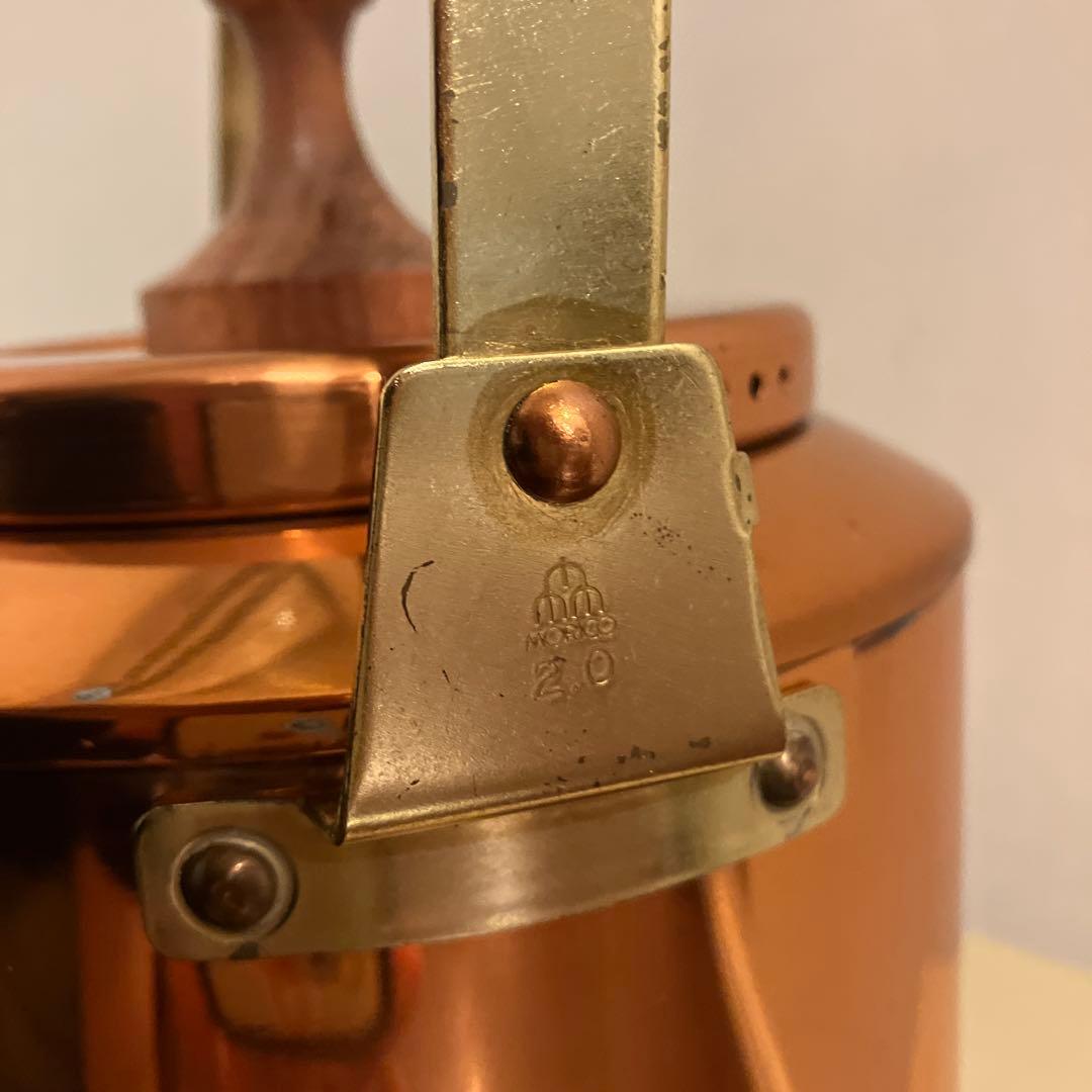 【新品　未使用】銅製ケトル 2.0L カナディアンケトル 元箱・説明書付