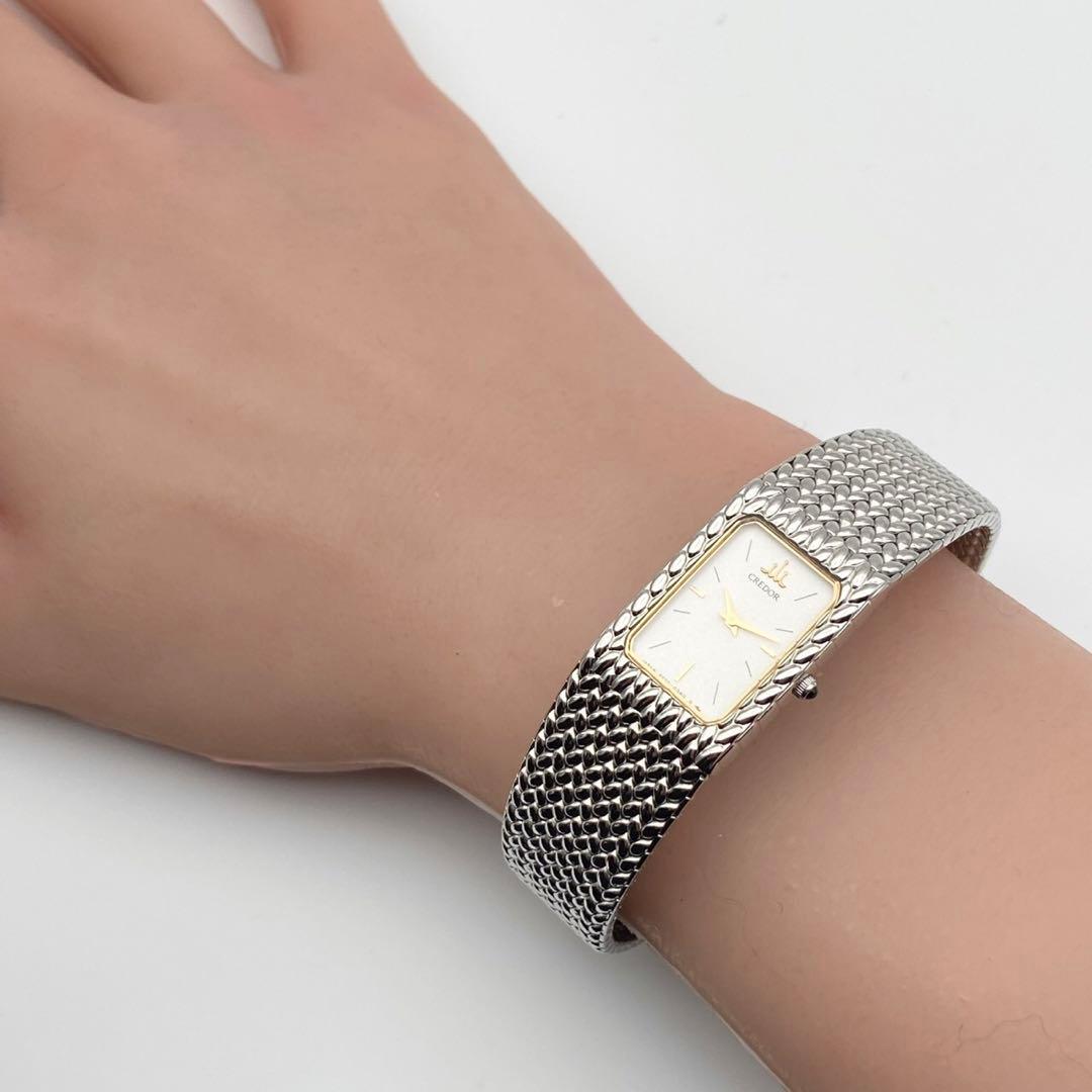 【美品　稼働品】セイコー　クレドール 腕時計 2F70-5340 新品電池交換済