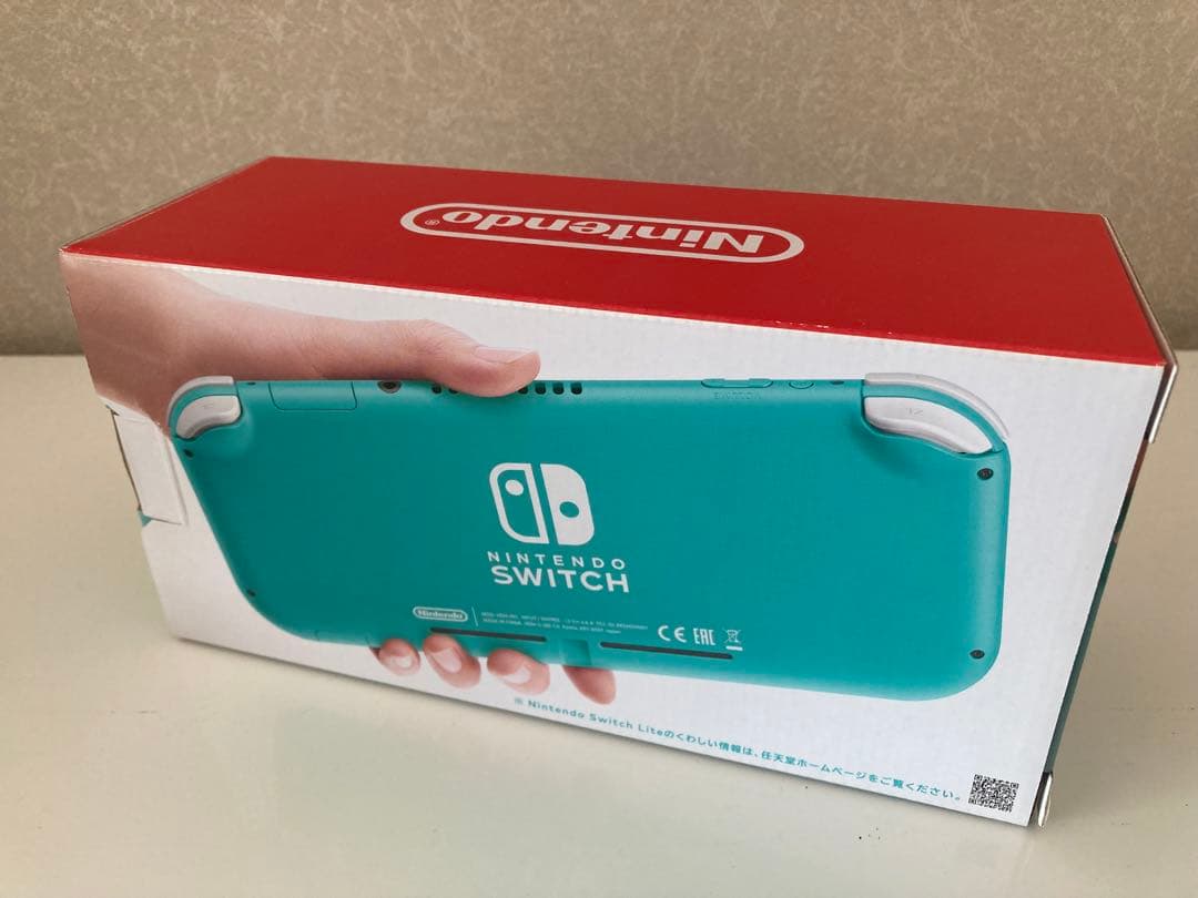 【美品】Nintendo Switch Lite ターコイズ どうぶつの森付き