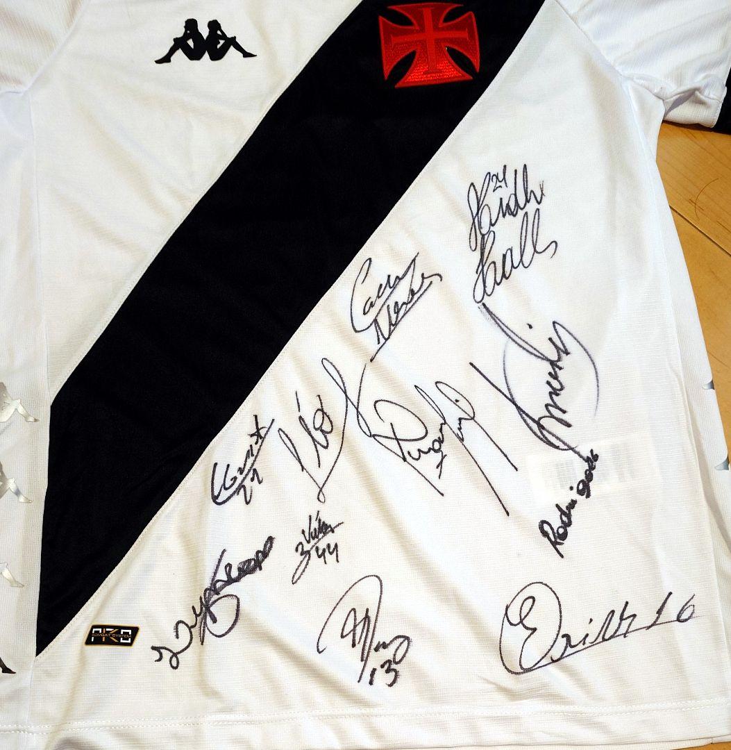 【希少】CR バスコ・ダ・ガマ　選手直筆サイン入りユニフォーム