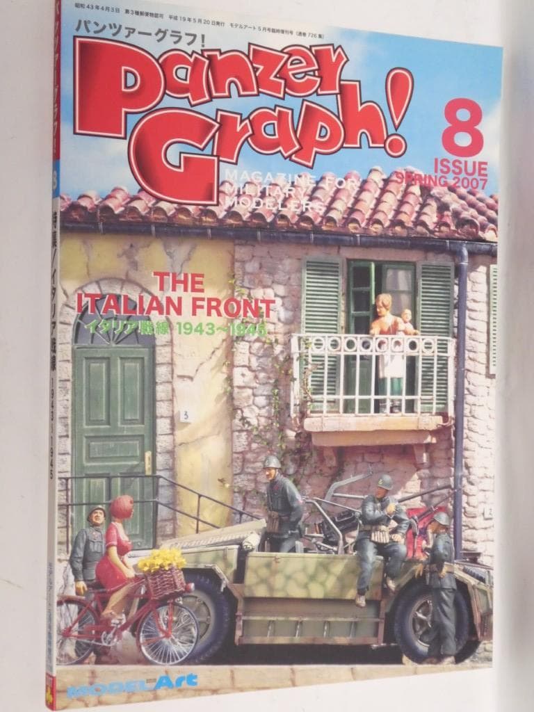 モデルアート　増刊号　パンツァーグラフ　１～３、５、７～１１、１３~１８号