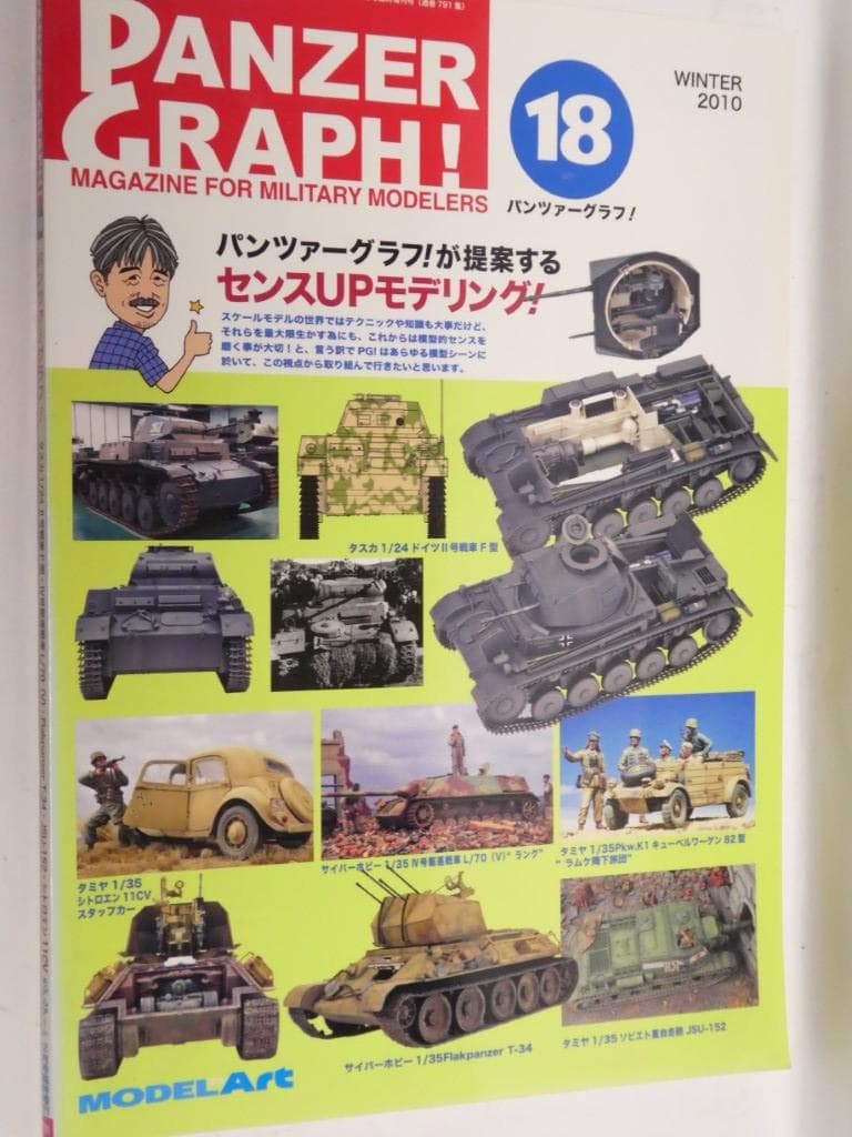 モデルアート　増刊号　パンツァーグラフ　１～３、５、７～１１、１３~１８号