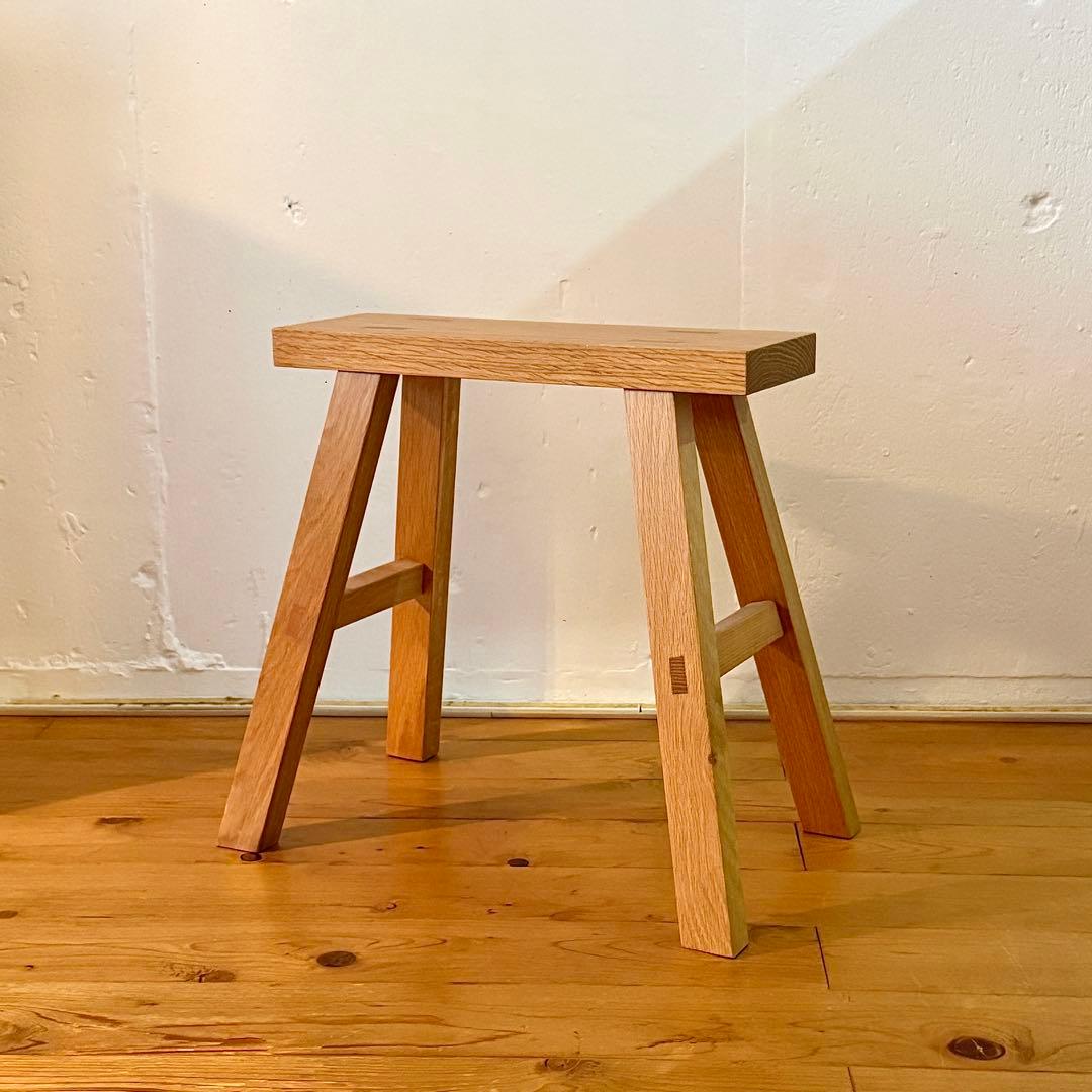 無印良品　無垢オーク材 ベンチ・小