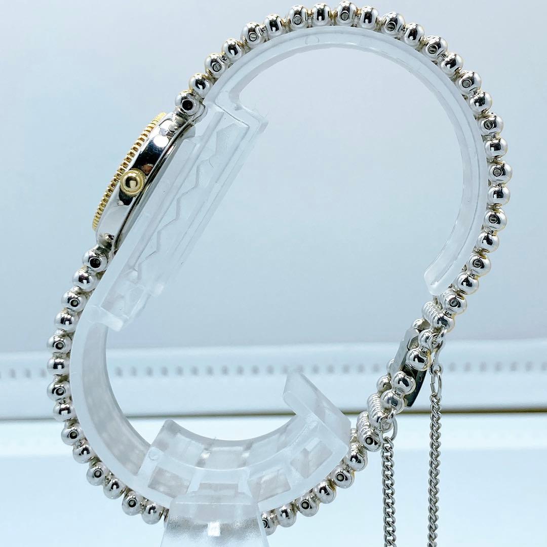 625 SEIKO セイコー　2P20-0E90 ラウンド　コンビ　腕時計