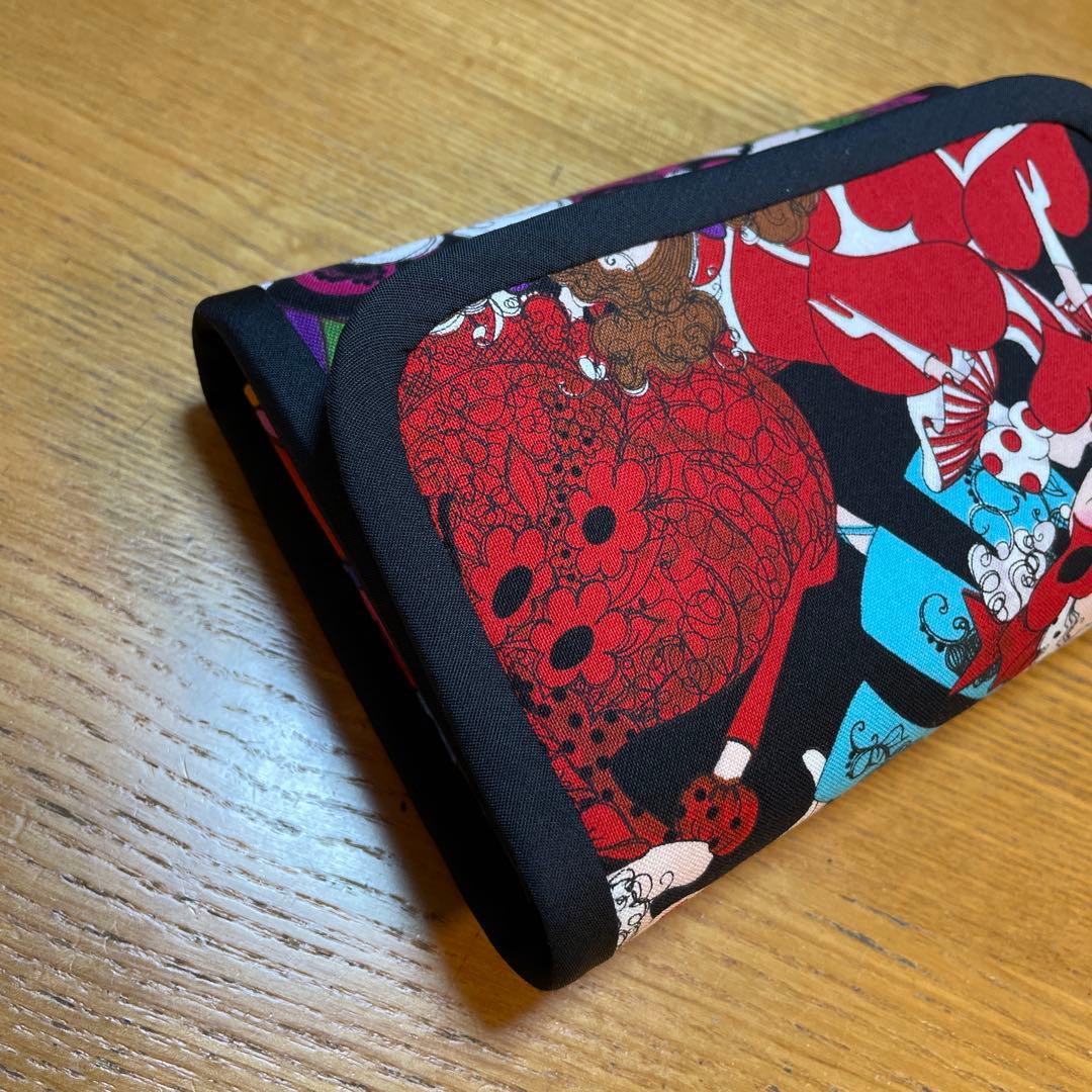長財布　やりくり財布　ハンドメイド　廃盤レア生地
