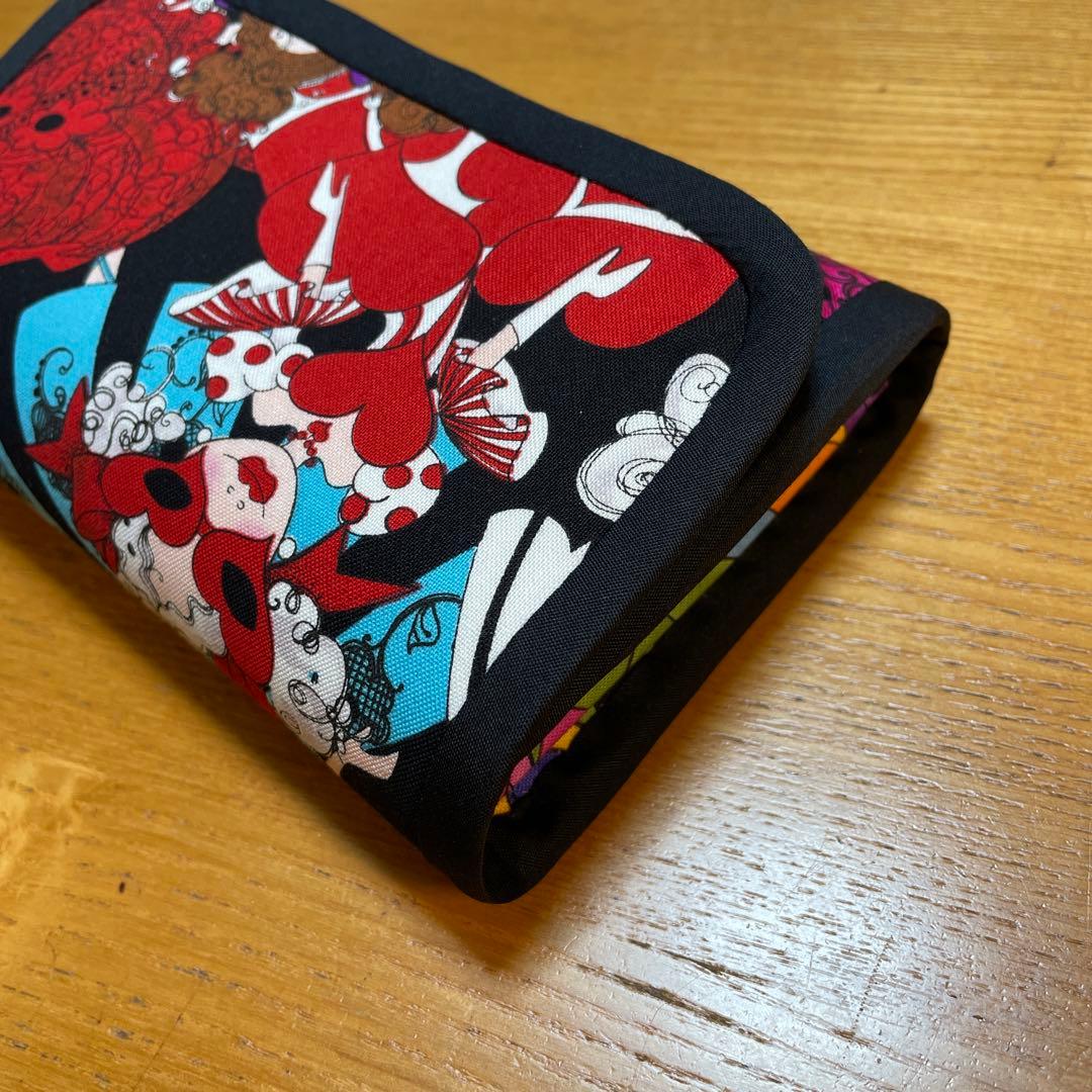 長財布　やりくり財布　ハンドメイド　廃盤レア生地