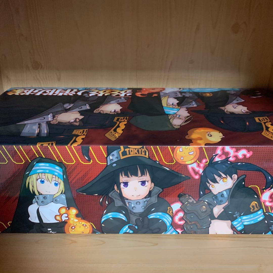 希少収納箱付き炎炎ノ消防隊1巻から34巻全部完結まとめ売り良品セット34冊