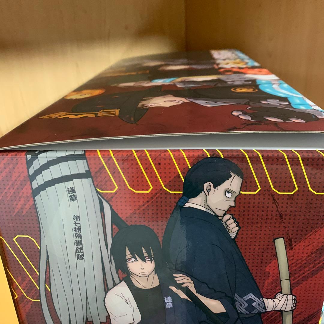 希少収納箱付き炎炎ノ消防隊1巻から34巻全部完結まとめ売り良品セット34冊