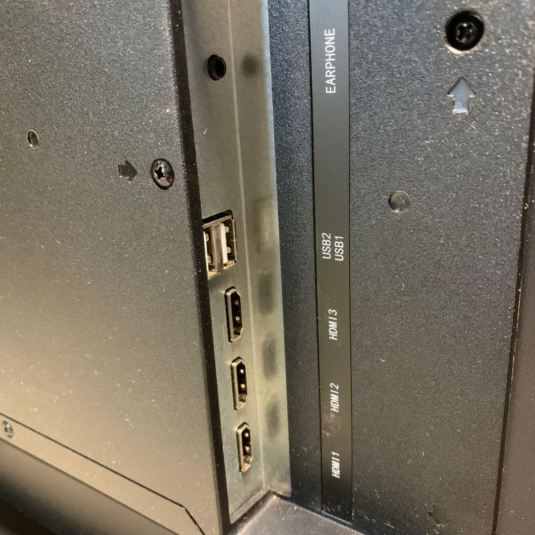 直接引き取り K563 山善 QRH-50TL4K 50V型 ※リモコン欠品