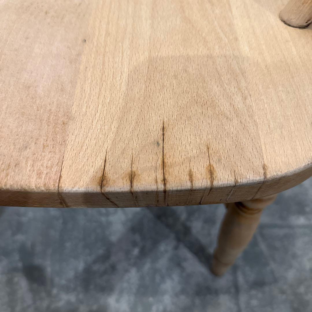 ヴィンテージ　ダイニングチェア　カフェチェア　アームチェア　剥離