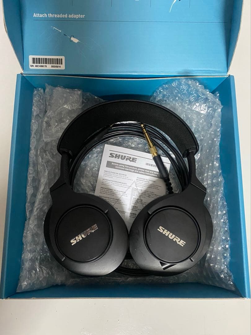 SHURE SRH440A モニター用ヘッドホン