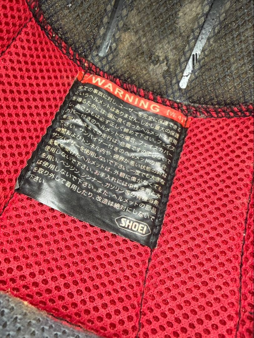 SHOEI ホワイト j-force 4 フルフェイス　ヘルメット
