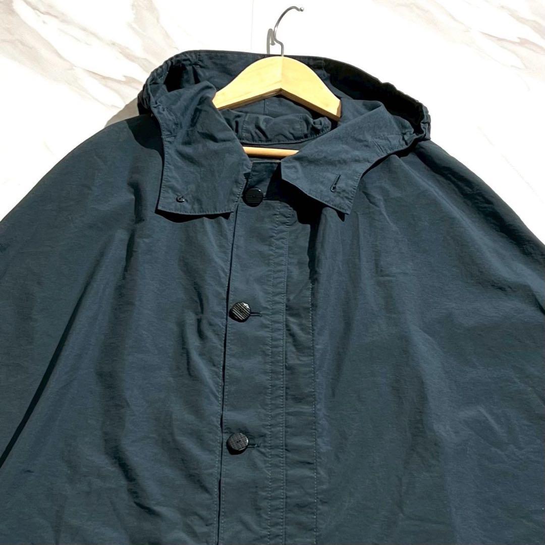 【超希少】ポスタルコ レインケープ ナイロン ネイビー系 ユニセックス 廃盤品