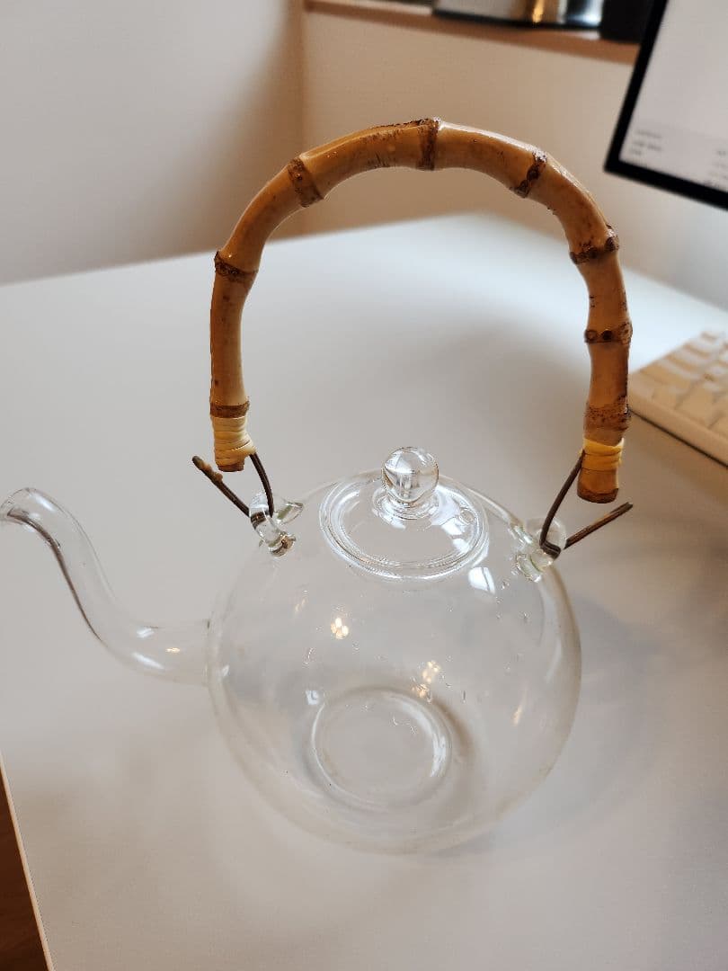 ガラスポット（日ノ出化学製作所）日ノ出ボールポット Mサイズ