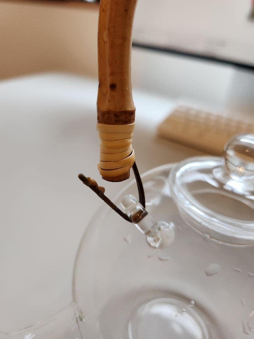 ガラスポット（日ノ出化学製作所）日ノ出ボールポット Mサイズ