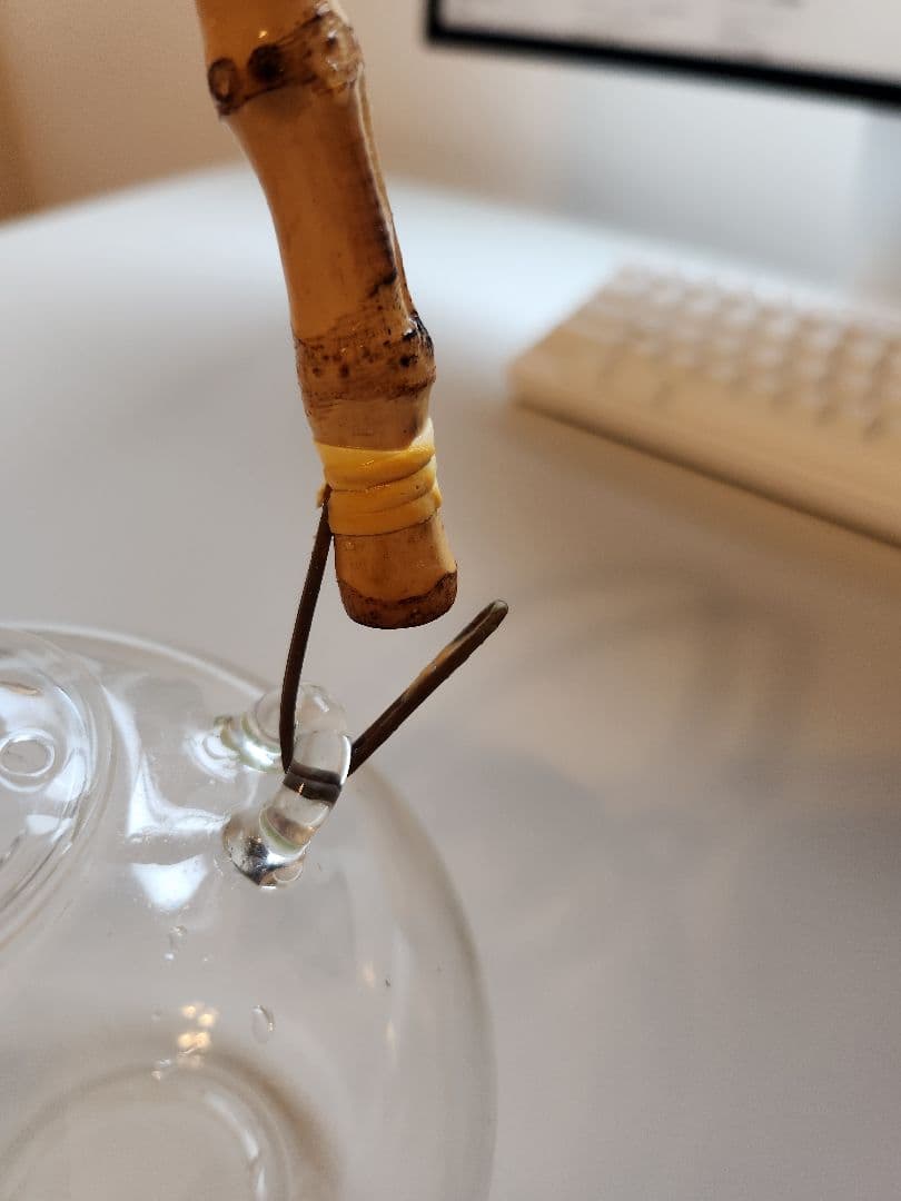 ガラスポット（日ノ出化学製作所）日ノ出ボールポット Mサイズ