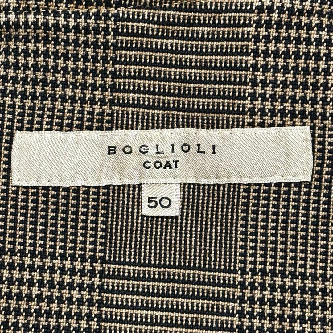 BOGLIOLI ボリオリ テーラードジャケット アンコン チェック 50 高級