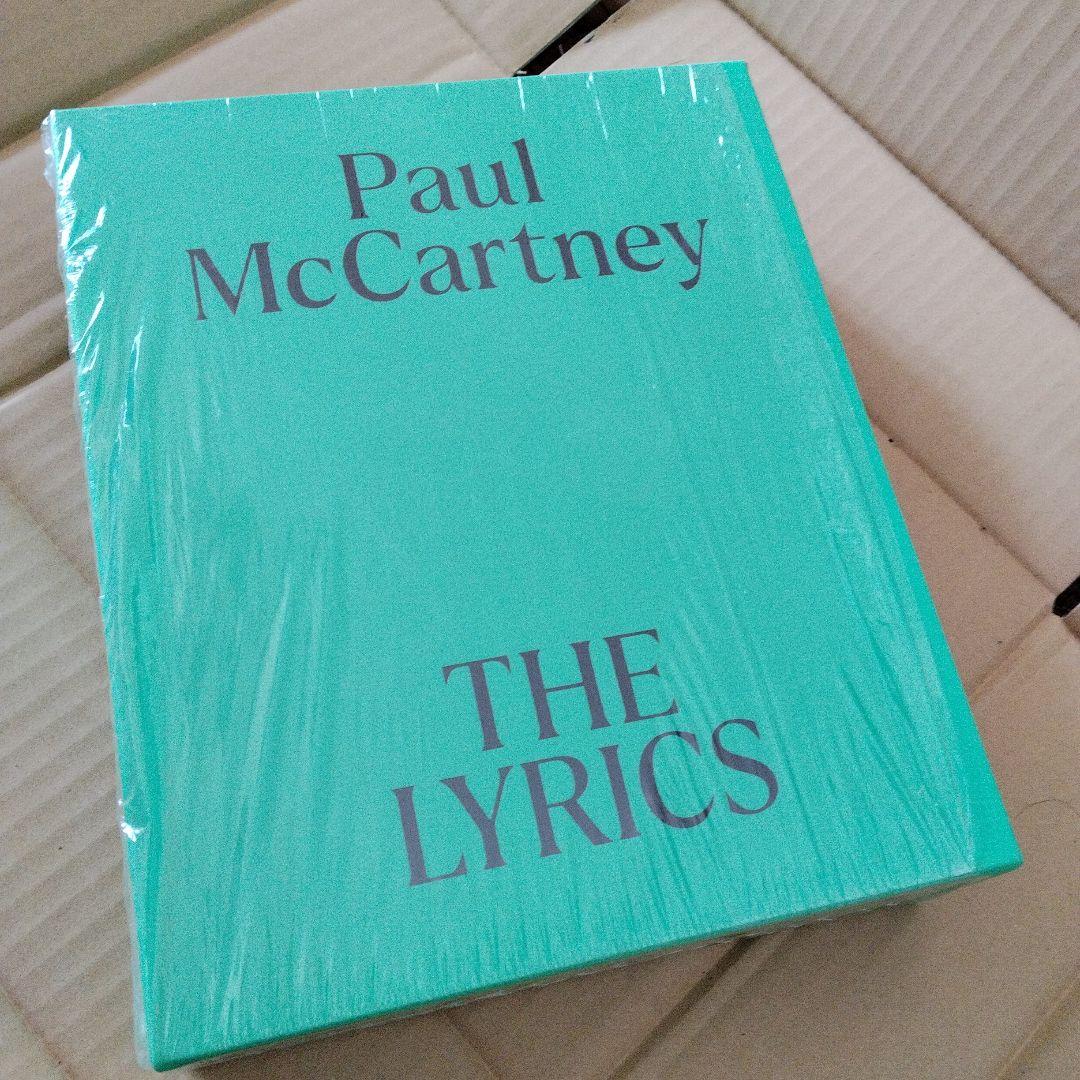 Paul McCartney THE LYRICS　日本語版　新品同様