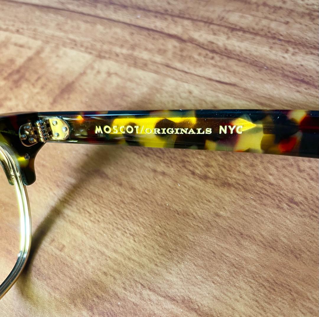 正規品 MOSCOT TINIF SUN TORTOISE GOLD 48