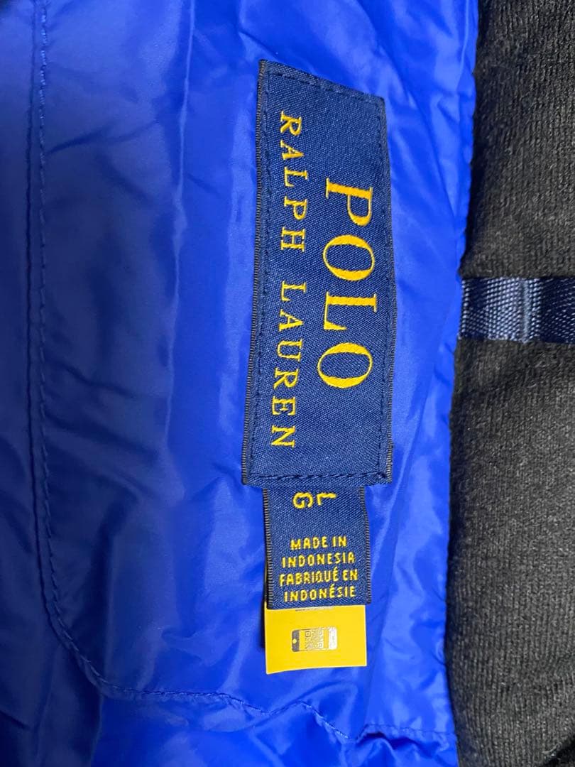 POLO RALPH LAURENポロラルフローレン　ダウンベストL ネイビー