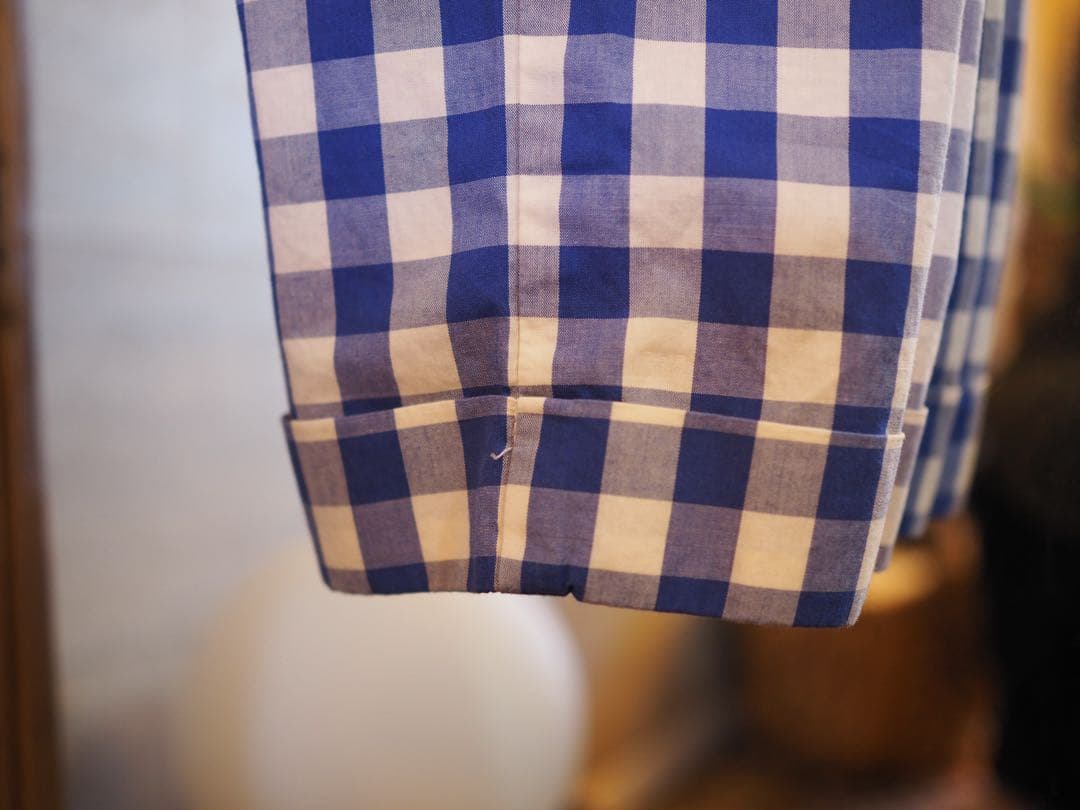 KHATHARINE HAMNETT ギンガムチェック　パンツ　80’s