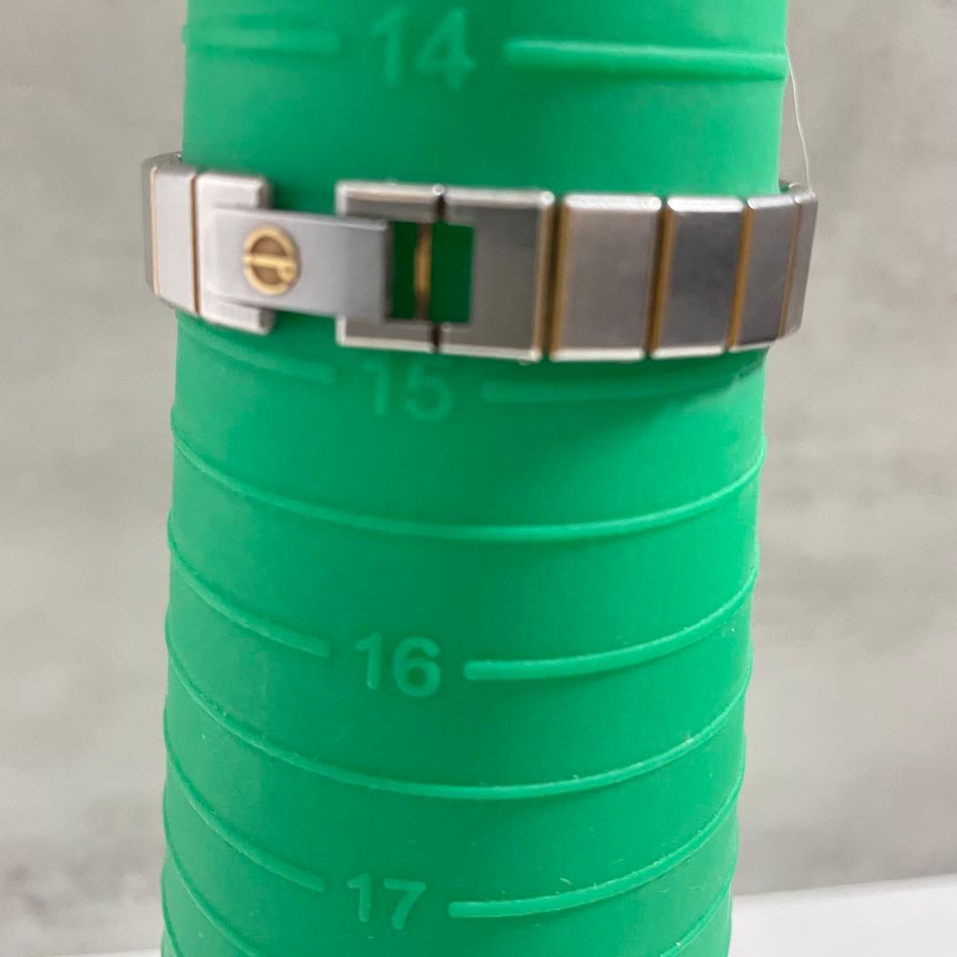 稼動品　ダンヒル　ミレニアム　スクエア　コンビカラー　腕時計　レディース