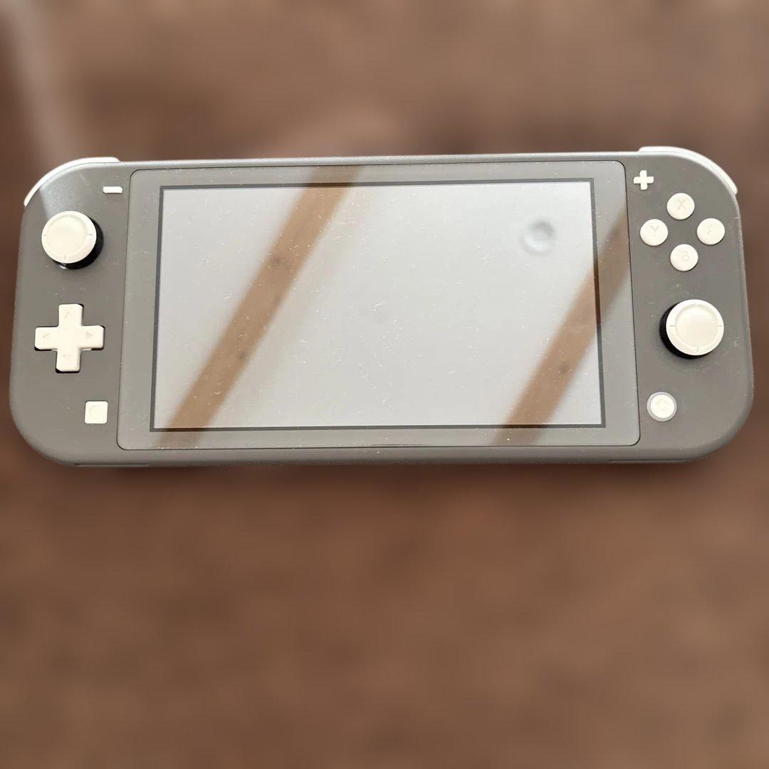 Nintendo Switch Lite グレー　箱＋充電器あり
