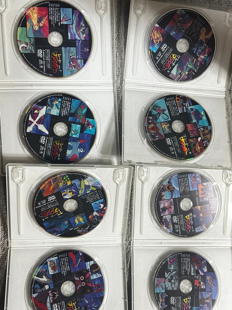 グレートマジンガーとマジンガーTHE MOVIE DVD 13枚セット訳あり