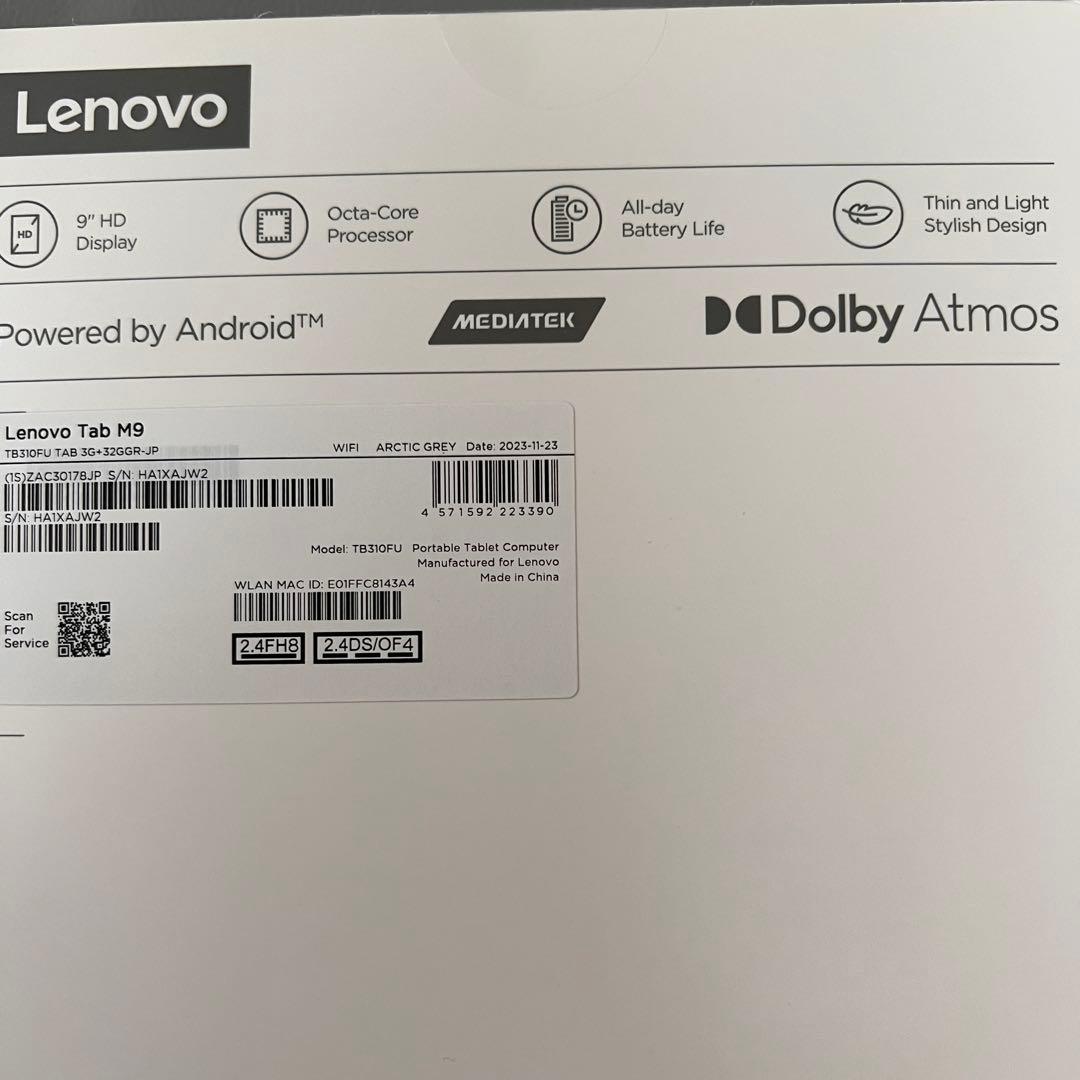 専用☆Lenovo Tab M9 本体 Lenovo Felio Case