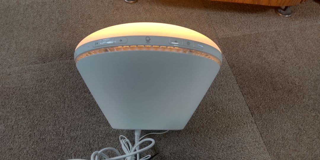 PHILIPS HF3520 フィリップス 光目覚まし時計 中古