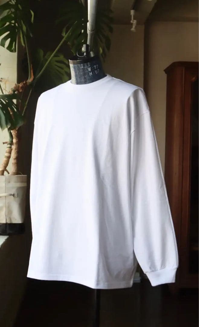 新品Graphpaper ヘビー長袖Tシャツ白size2