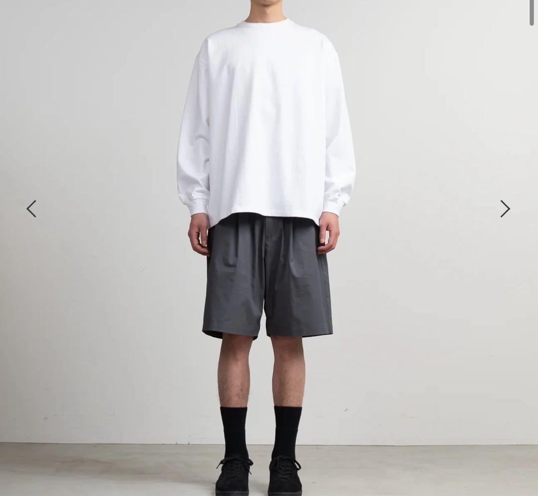 新品Graphpaper ヘビー長袖Tシャツ白size2