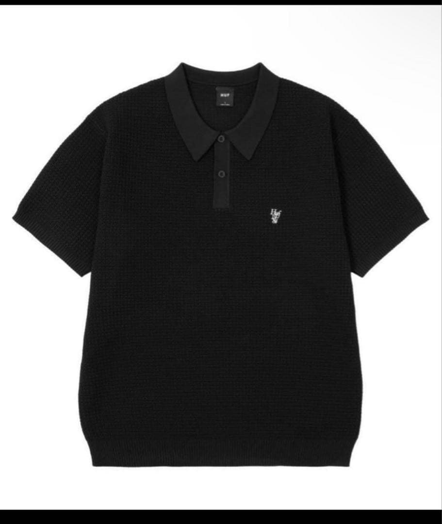 HUF 1984 KNIT POLO ハフ　半袖ニット　ポロ