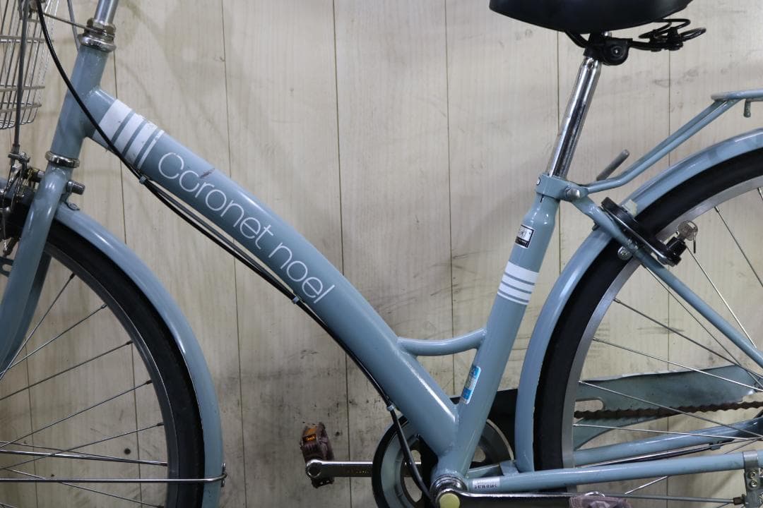 即戦力！サイモト自転車 コロネットノエルN 27型6速 AUTO LED