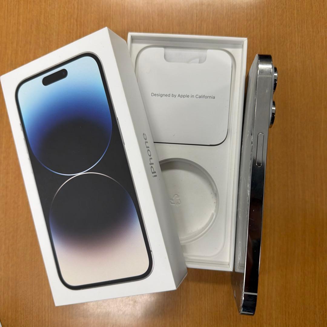 iphone14pro ジャンク品 画面割れ ホワイト