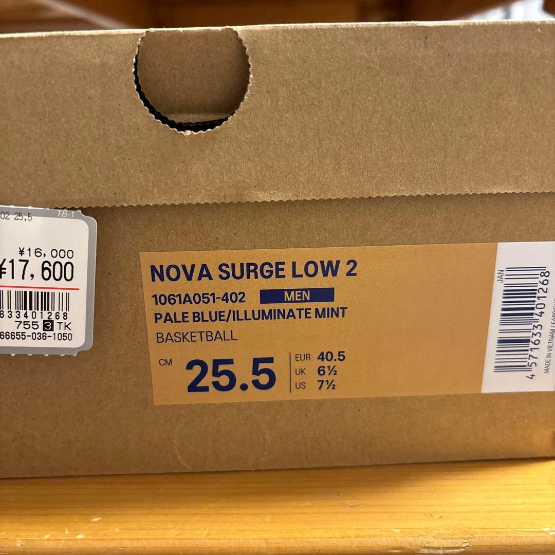 【最終値下げ！】25.5cm 超美品！NOVA SURGE LOW2