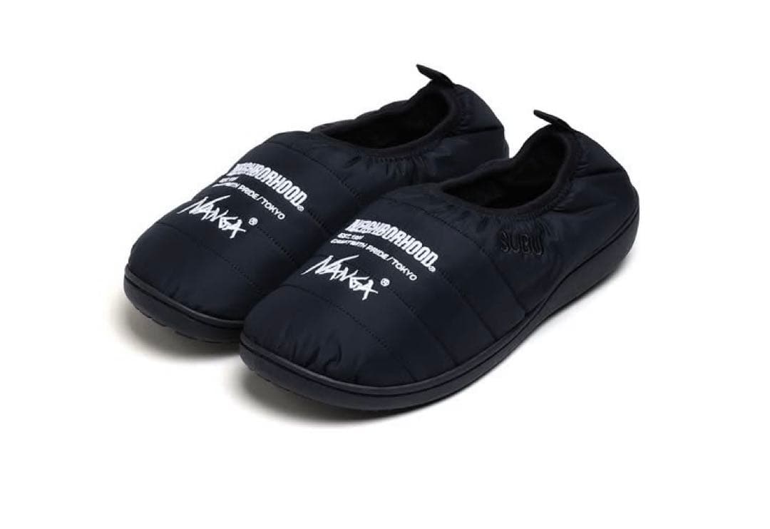 黒S ナンガ　サンダル　NANGA×NEIGHBORHOOD×SUBU VAMP