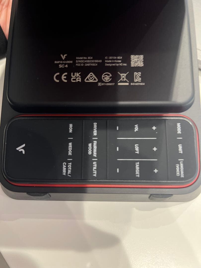 SWING CADDIE SC4 別売ケース付き ボイスキャディ　弾道測定器