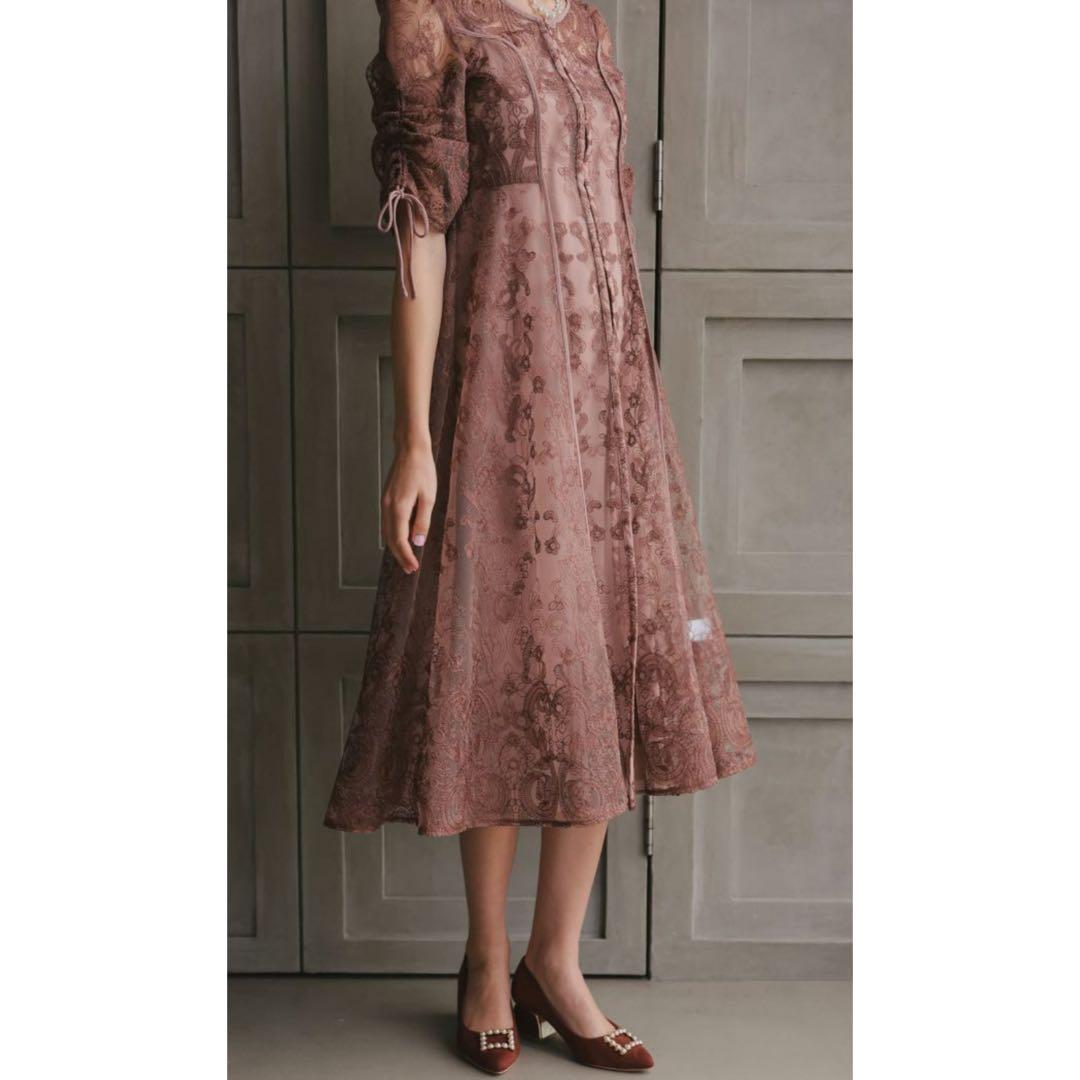 Dorry Doll エンブロイダリーレイヤードドレス