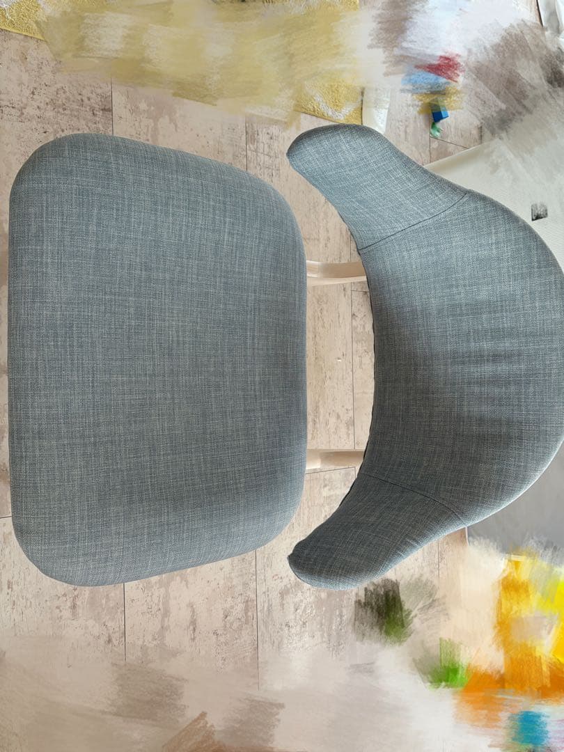 【値下げた送料込】ニトリ　リビングダイニングチェア　ローチェア　リラックスワイド