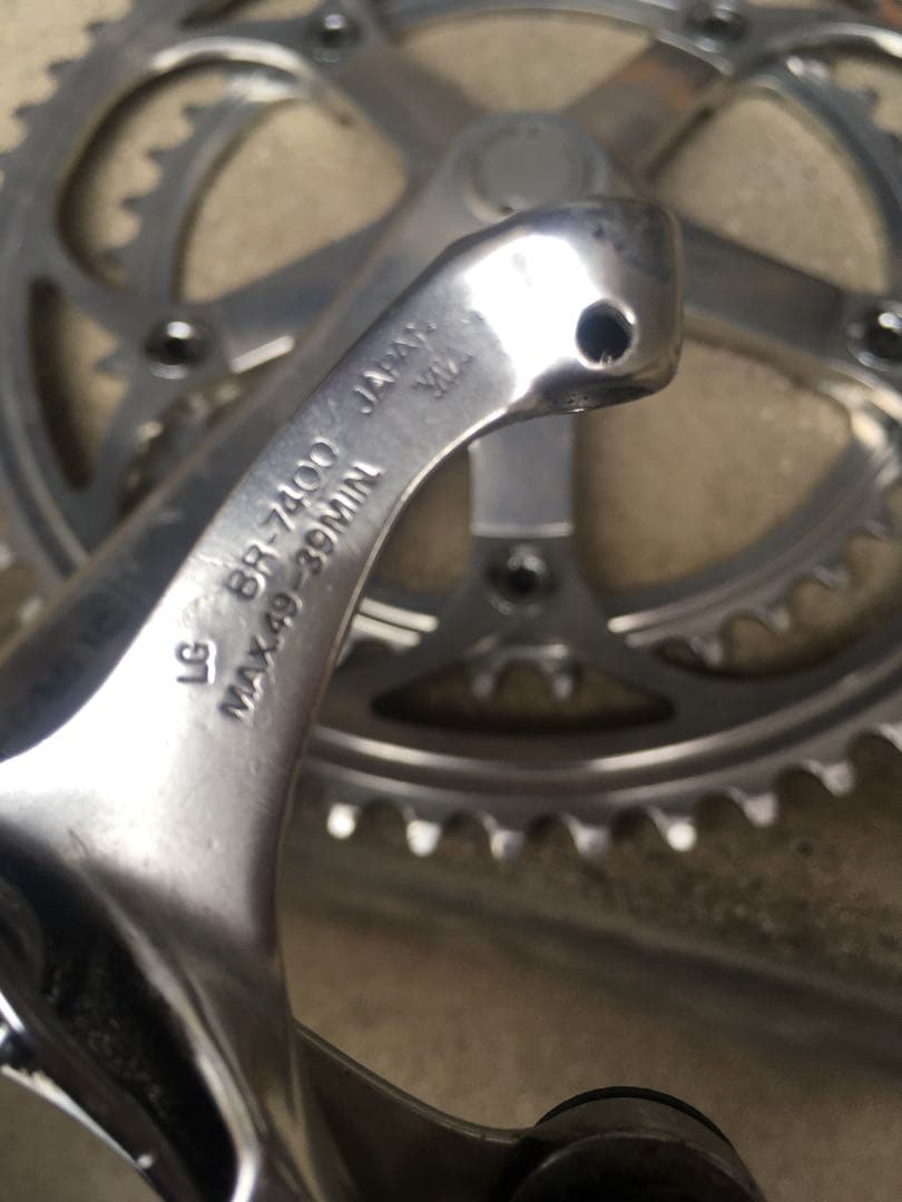 完成車より2月5日取り外しのシマノ　DURA-ACE　7400　セット