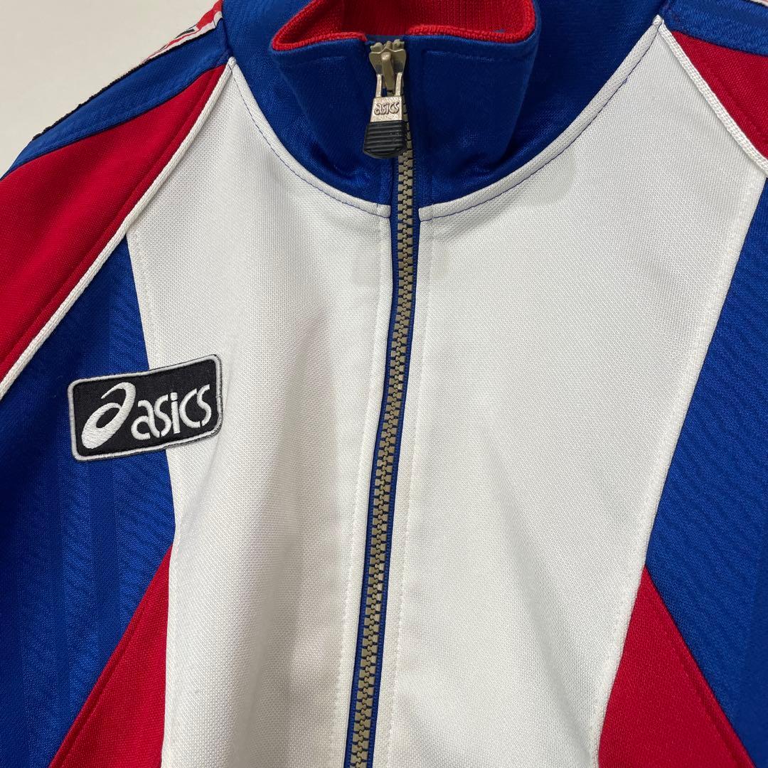 90s アシックス　セットアップ　トラックジャケット　トラックパンツ　ジャージ