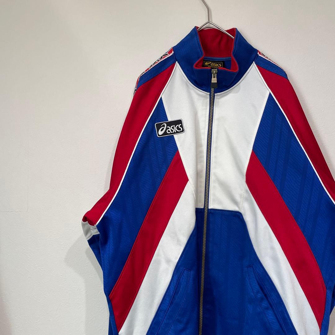 90s アシックス　セットアップ　トラックジャケット　トラックパンツ　ジャージ