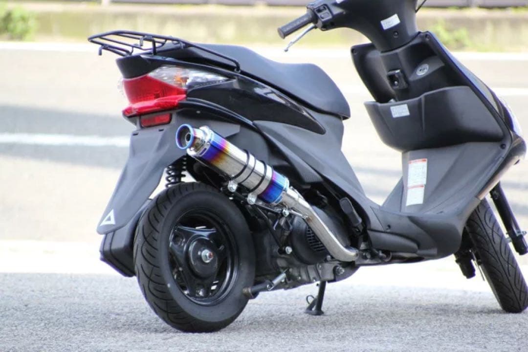 専用アドレスV125S CF4MA O2対応SSB ブルーマフラー