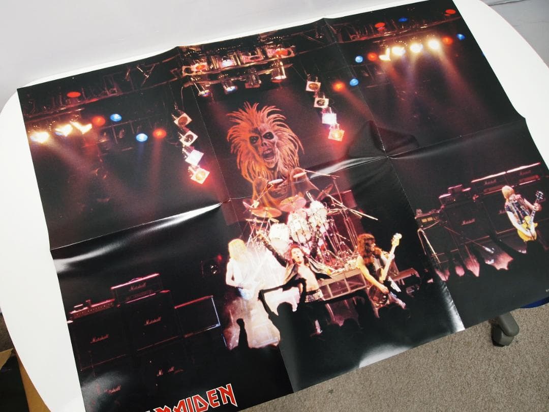 ポスター付！見本盤 白ラベル IRON MAIDEN / KILLERS