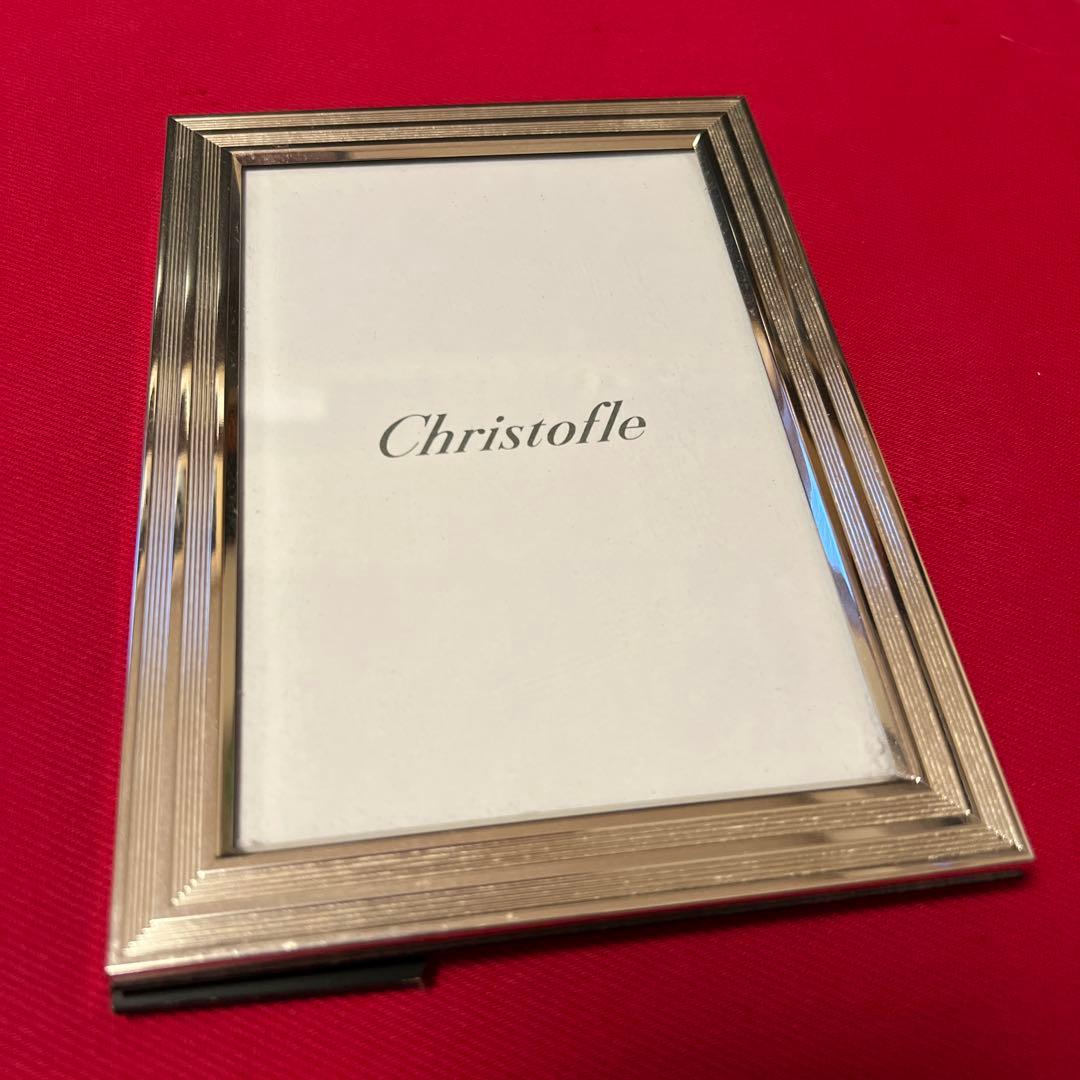 Christofle フォトフレーム 10x15cm シルバーコーティング