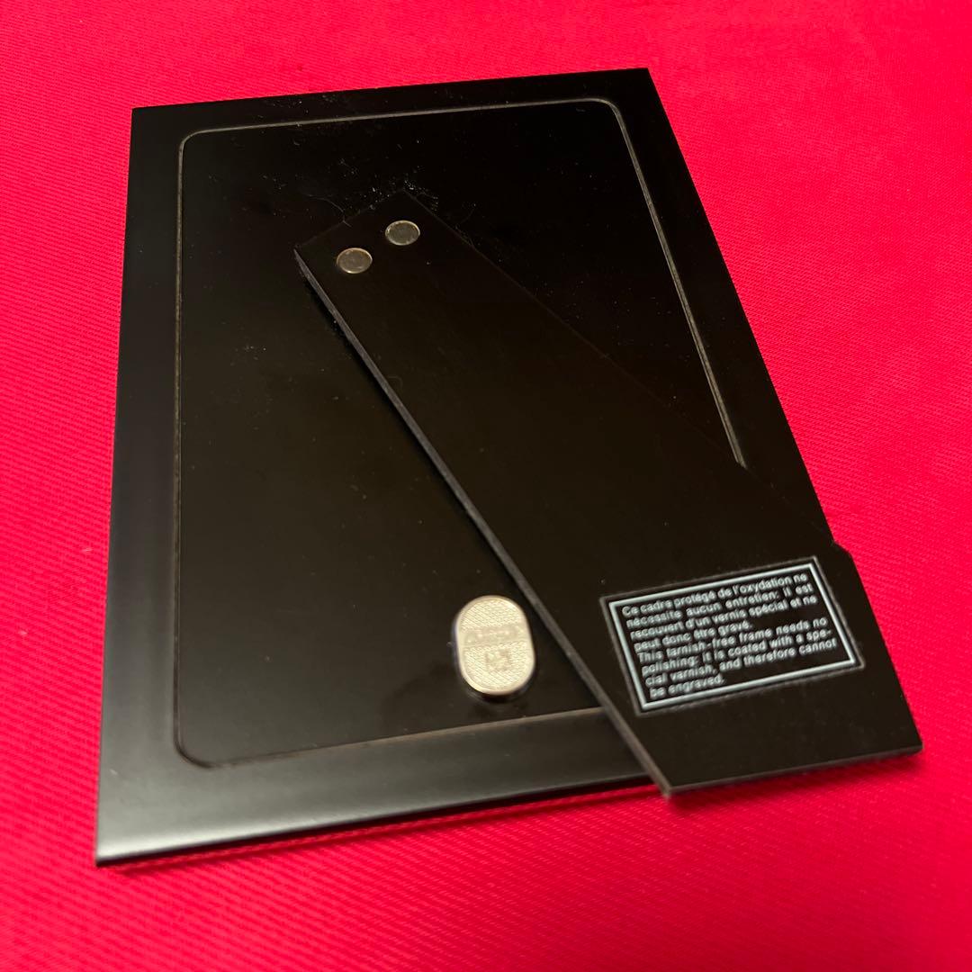 Christofle フォトフレーム 10x15cm シルバーコーティング